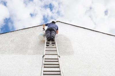 Peinture extérieure à la Serre-Bussière-Vieille — façades et ravalement